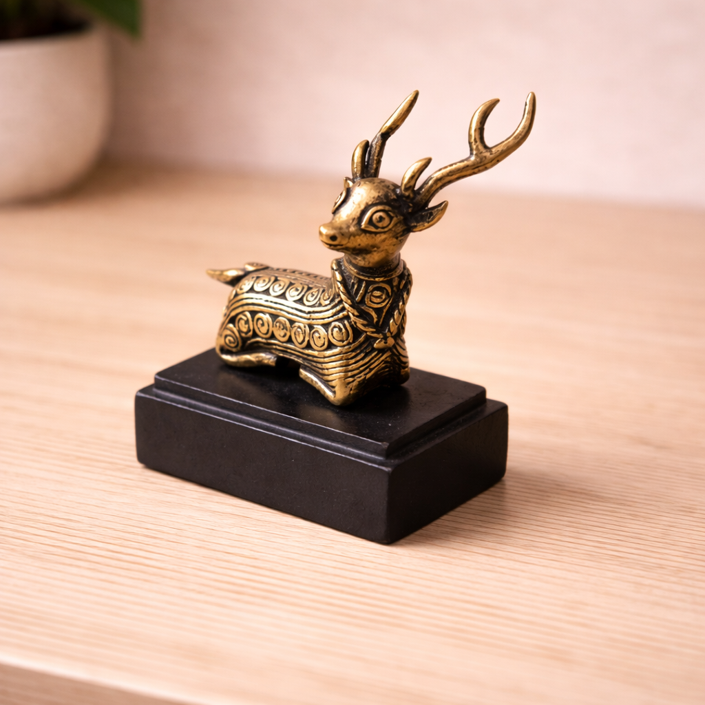 Handcrafted Dhokra Mini Deer