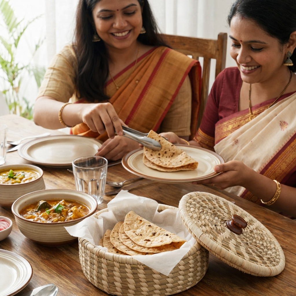 Roti Box - Natural Color - Sabai Grass