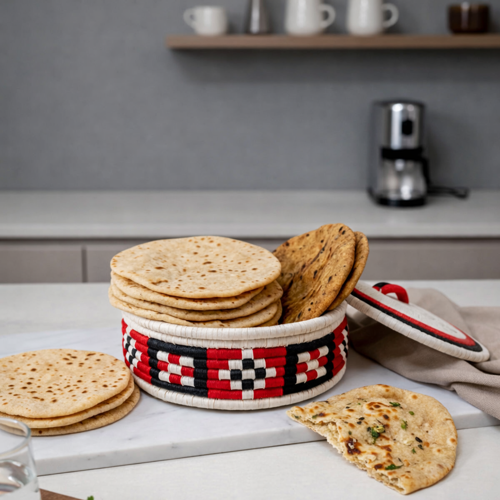 Sabai Grass Roti Box - Sambalpuri Design - H'art N Craft
